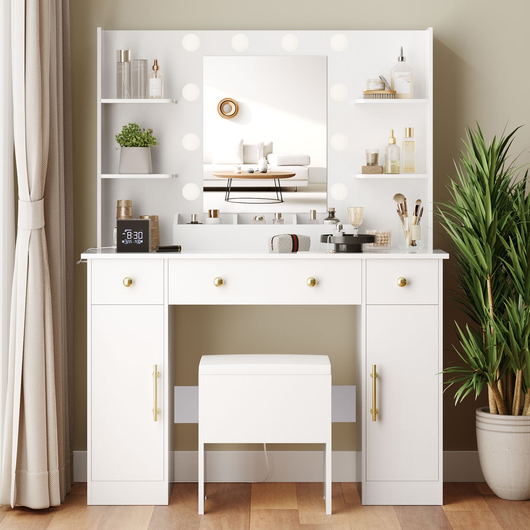 Anymaples Premium Vanity with Storage