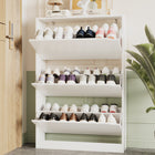 Crestline Collection 3-Door Shoe Cabinet | Anymaple