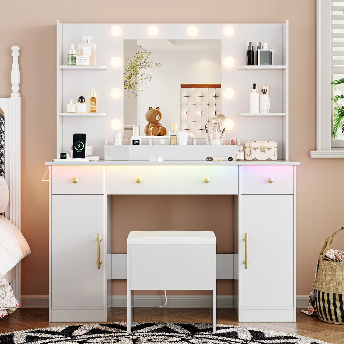 Illume Vanity with Storage