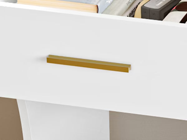 Aurelia Collection Vanity Desk with HD Lighted Mirror | Anymaple