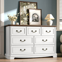 Axton Dresser with 7 Drawer for Bedroom