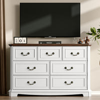Axton Dresser with 7 Drawer for Bedroom