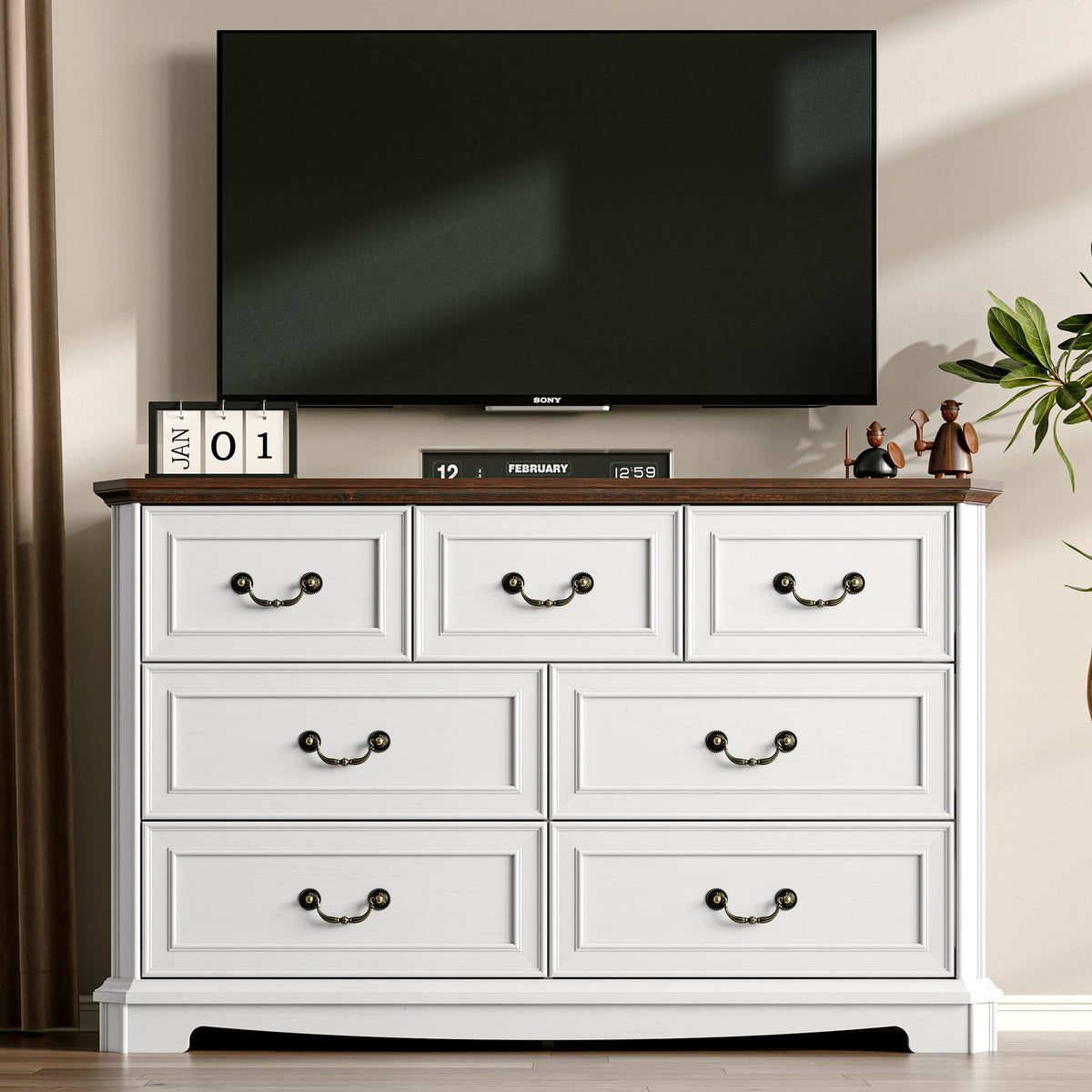 Alden 48" Wide 7-Drawer Dresser