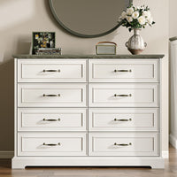 HLG040  Farmhouse 7 Drawers Dresser for Bedroom