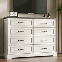 HLG040  Farmhouse 7 Drawers Dresser for Bedroom