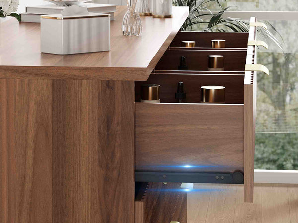 Smooth-Gliding Drawers