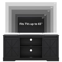 Farmhouse TV Stand for 65/60/55 Inch Tvs
