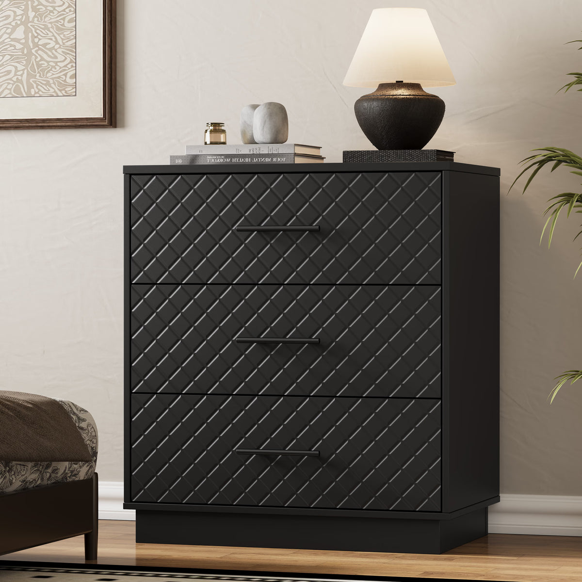 Prisma 3-Drawer Dresser for Bedroom