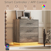 Prisma 3-Drawer Dresser for Bedroom
