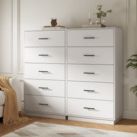 Prisma Tall 5-Drawer Dresser for Bedroom