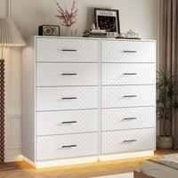 Prisma Tall 5-Drawer Dresser for Bedroom
