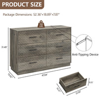 Prisma 6-Dresser for Dedroom