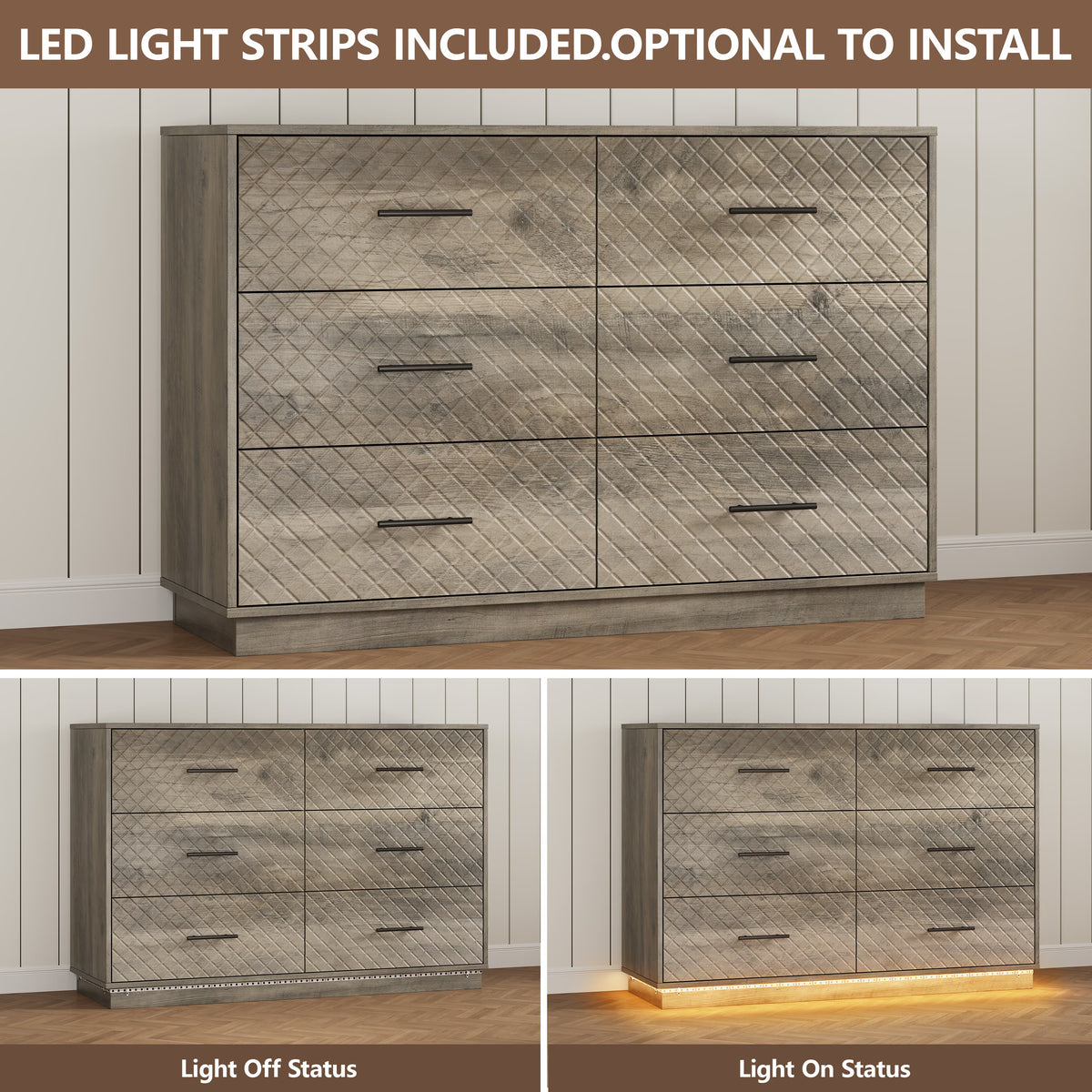 Prisma 6-Dresser for Dedroom