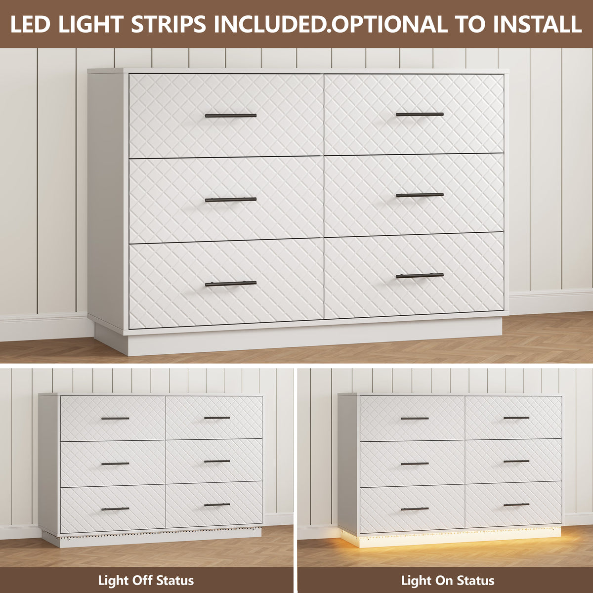 Prisma 6-Dresser for Dedroom