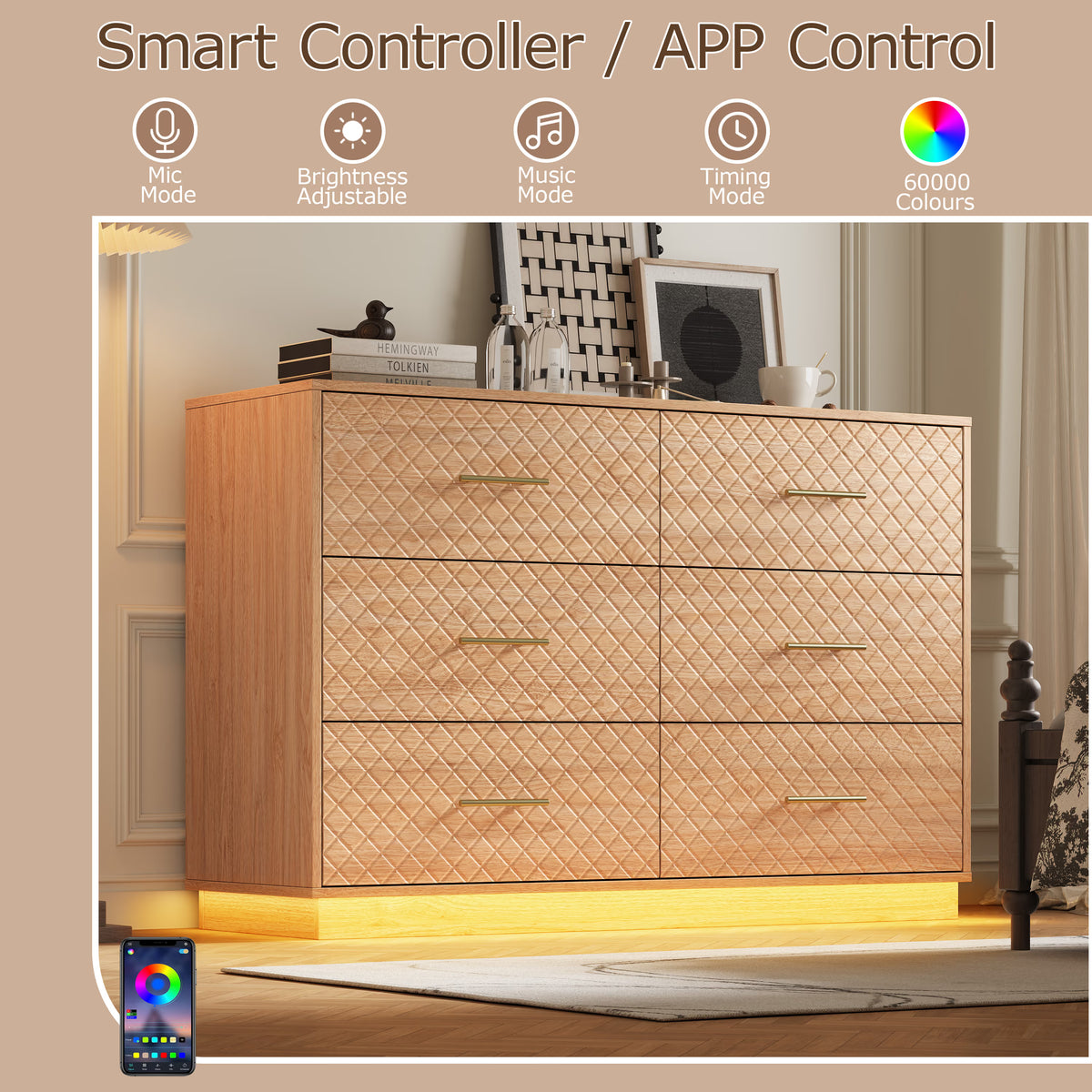 Prisma 6-Dresser for Dedroom