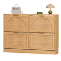 Anymaple HLG291 oak 4-door shoe cabinet - product view 8